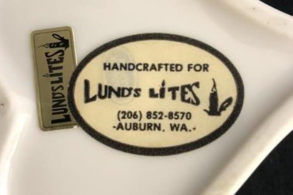 Lot Of 3 Toasting Glasses Heart Trinket Lunds Lites Happy 50th Anniversary