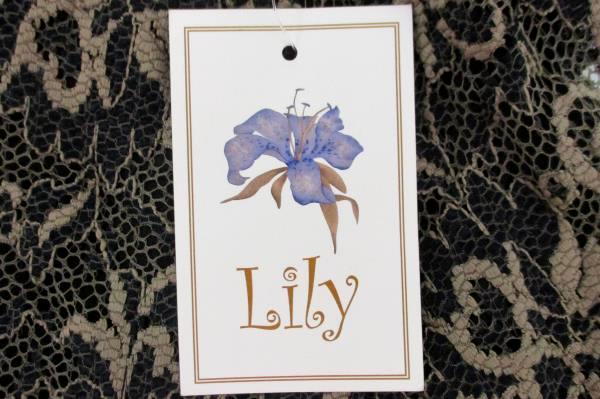 Lily Skirt Women's Size Large Style 2388 Lace Taupe Elastic Waist w/ Tags