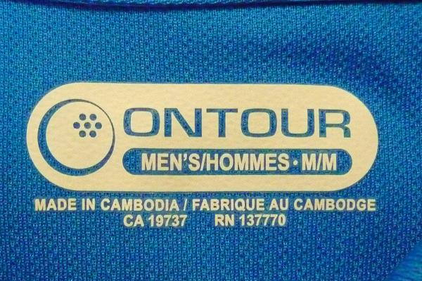 ONTOUR WEBTECH 300 SERIES Golf Polo Shirt BLUE Mens Size M