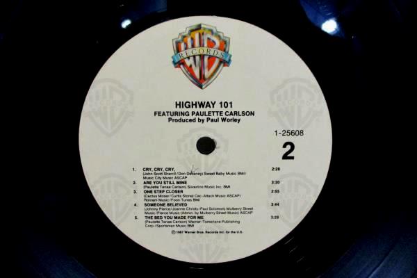 Highway 101 Self Titled Debut Album 925608-1 Record Vinyl LP 1987