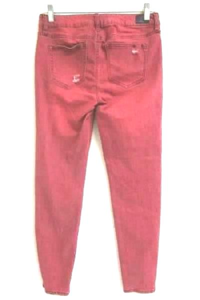 Skinny Jeans Body Sculpt Sunday Wine Cotton Blend Youth Size 7/28