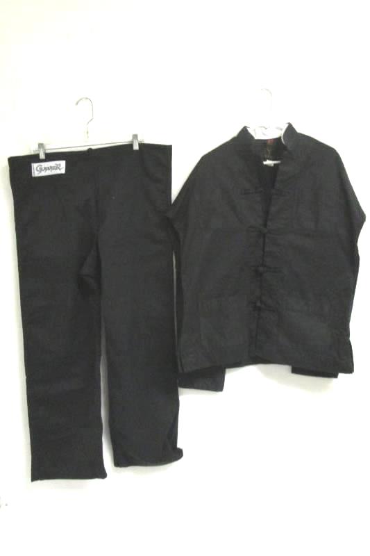 Gladiator By Proforce Jiu Jitsu Uniform Top & Bottom Black OSFA Men's Size #3