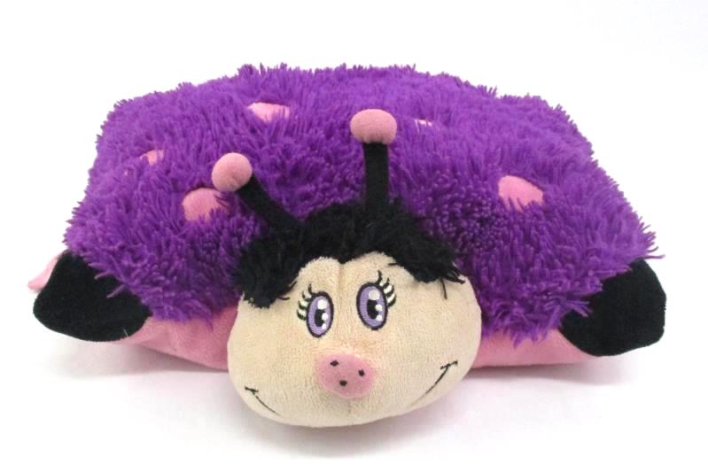 2010 Pillow Pets Pee Wee Purple Ladybug Swedemom