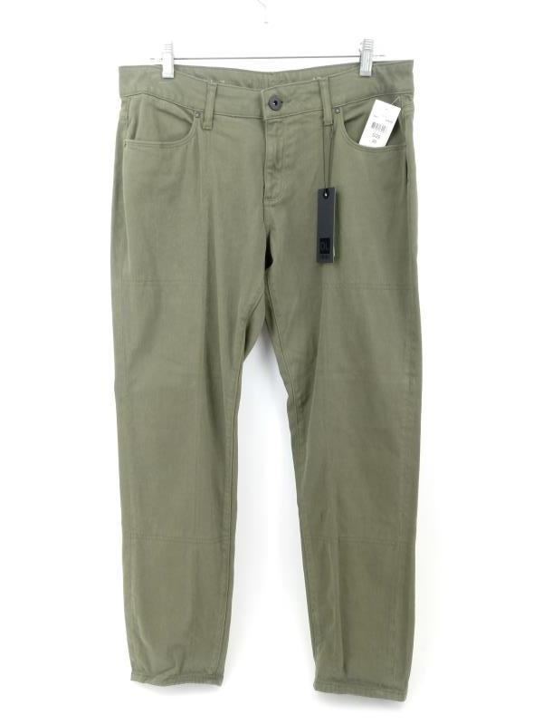 DL1961 Jeans Azalea Relaxed Skinny X Twill Sprint Green Sz 30 NWT $178