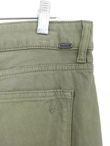 DL1961 Jeans Azalea Relaxed Skinny X Twill Sprint Green Size 30 New With Tags