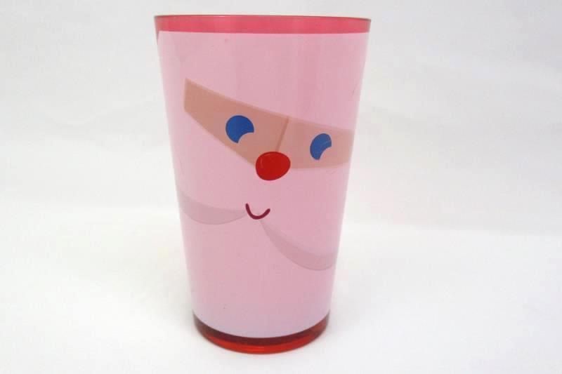 Four 4.5" Red Plastic Santa Glasses From Target 09/13