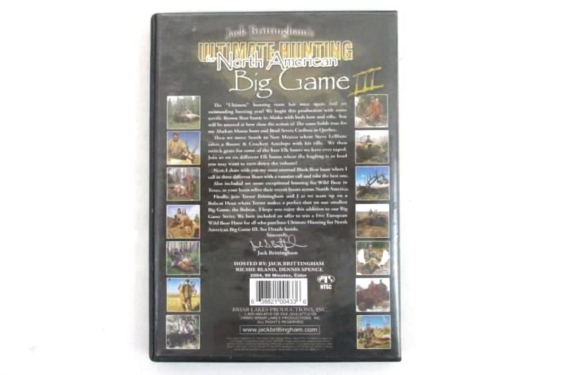 Jack Brittingham's Ulimate Hunting North American Big Game III DVD