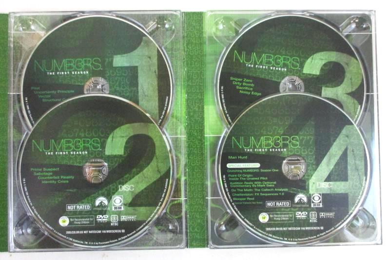 NUMB3RS: The Complete First Season Numbers 4-DVD Box Set 2006
