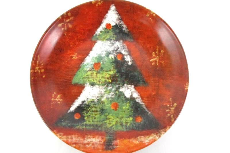 Cypress Home Christmas Tree Candy Dish #601