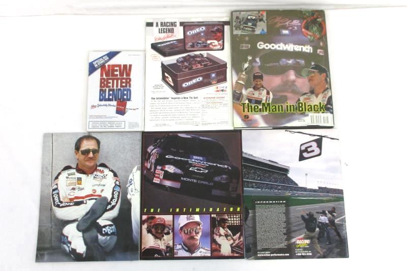 Lot of 6 Dale Earnhardt #3 Magazines Books NASCAR TV Guide RCCA News Last Lap