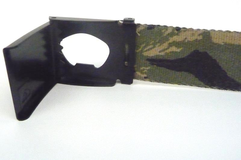 QUIKSILVER Men LOCK JAW Reversible Camo/White Canvas Belt Style 259156