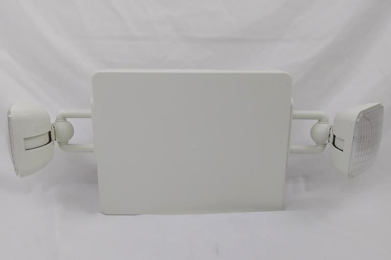 Lavex Industrial Red LED Emergency Exit Sign 120/277 Dual Voltage With Lamps