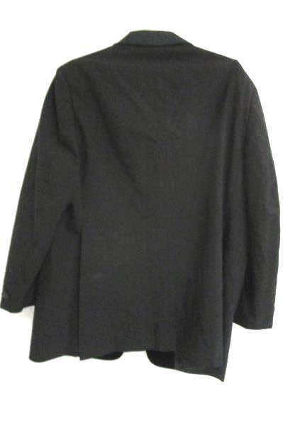 Suit Jacket Palm Beach Formals Kensington Style Black Men's Size 46 Regular