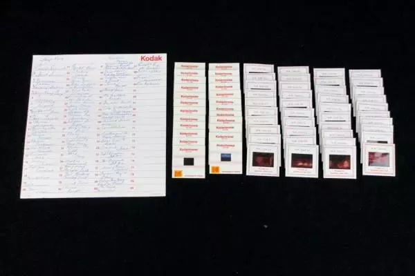Lot 64 Vintage Ektagraphic Mounted Color Slides Hong Kong Honolulu Hawaii