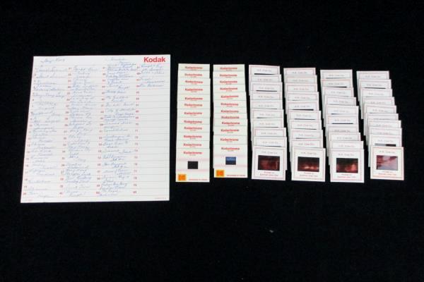 Lot 64 Vintage Ektagraphic Mounted Color Slides Hong Kong Honolulu Hawaii
