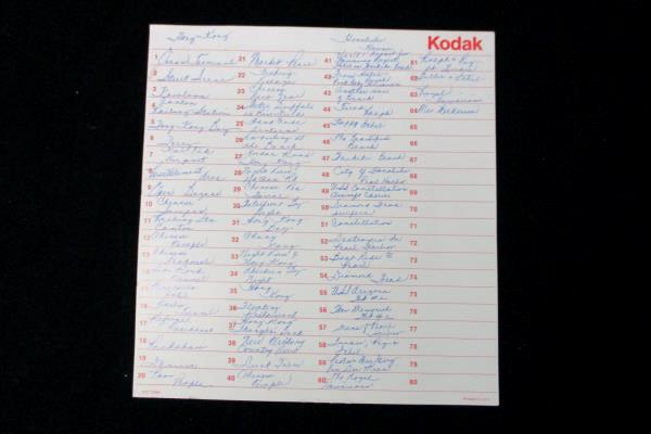 Lot 64 Vintage Ektagraphic Mounted Color Slides Hong Kong Honolulu Hawaii