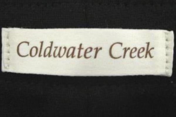 Skirt Coldwater Creek Black Polyester Blend Women's Size 12 ***DRY CLEAN ONLY***
