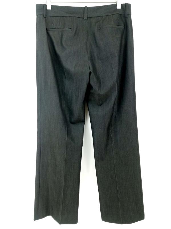 TAHARI Arthur Levine Dark Gray Trouser Dress Pant Career Women Size 6P