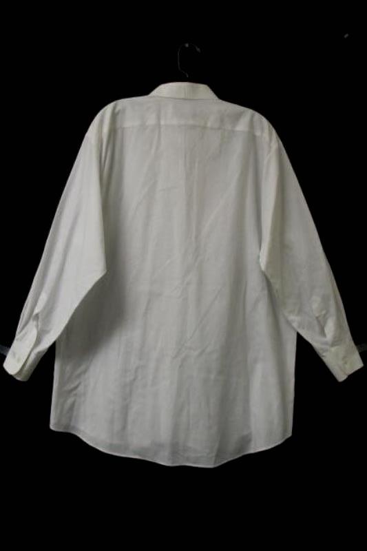 White Button Up Dress Shirt By Chaplin Men's Size XL 32-33