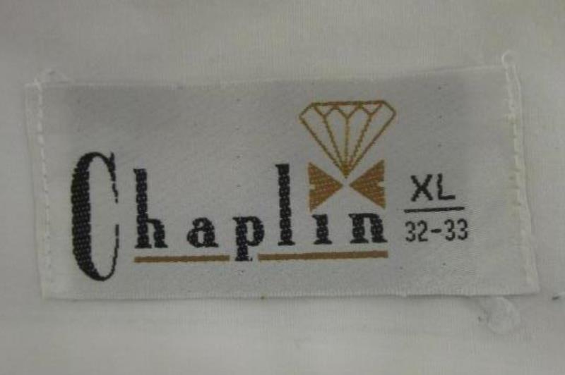 White Button Up Dress Shirt By Chaplin Men's Size XL 32-33
