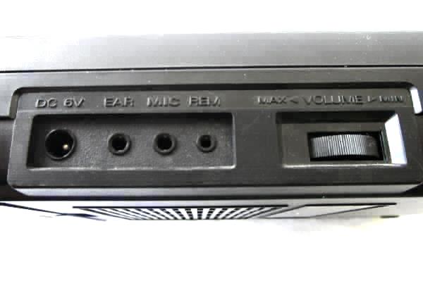 Vintage Cassette Tape Recorder Slim 2 By Sanyo 6.0V ADP-1