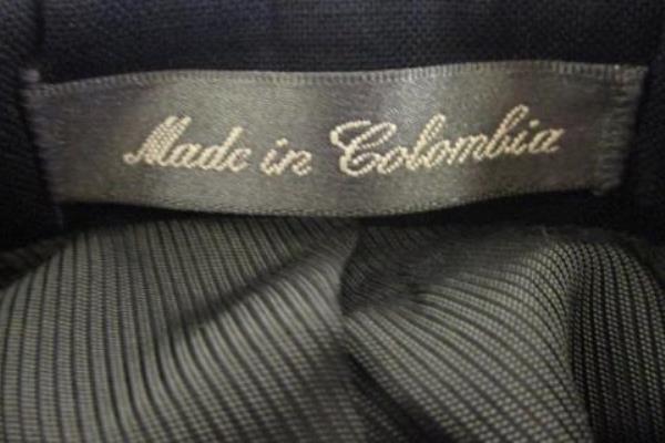 Suit Jacket Oscar De La Renta Black/Pocketed 100% Wool Men's Size 40S