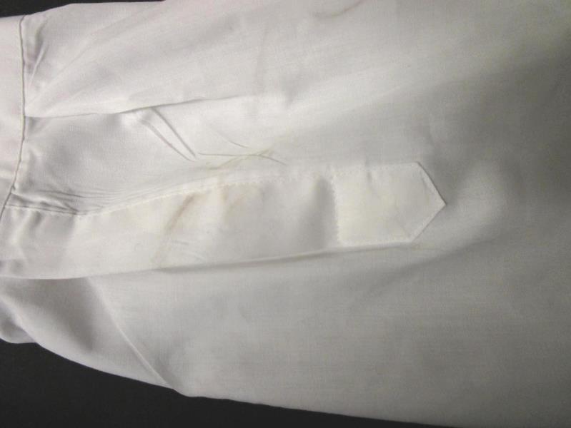Button Up Dress Shirt First Nighter White/Pleated Front Men's Size Extra Large