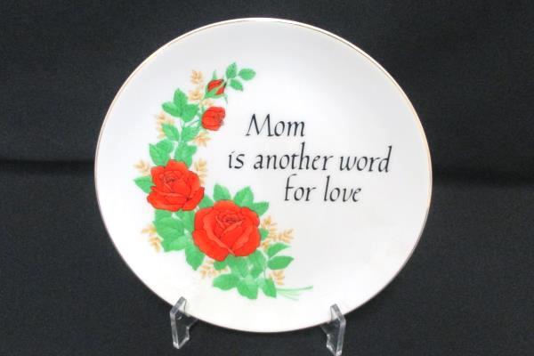 Lot of 2 Mother Mom Themed Collector Plates Heirloom Editions Norcrest Porcelain