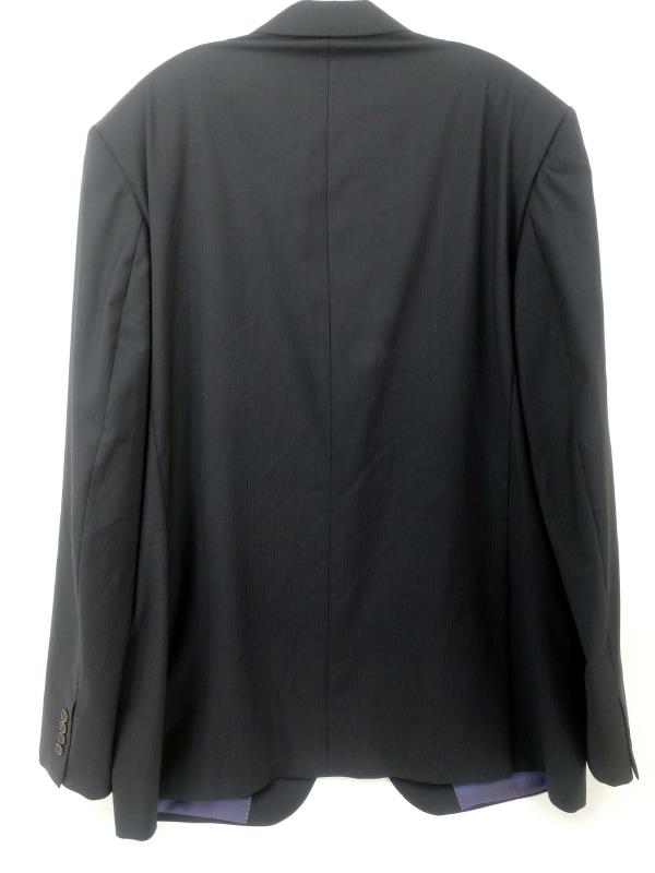 TED BAKER Suit Jacket "Vlad CT" Endurance Blazer Navy Pinstripe 100% Wool Sz 50