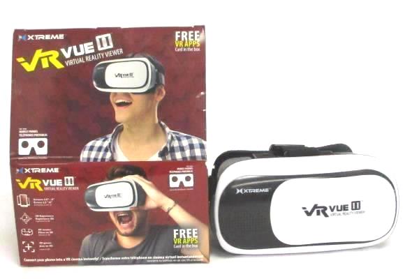 Xtreme VR Vue II Virtual Reality Viewer for 3.5" - 6" Smarphones XSX5-1008-BLK