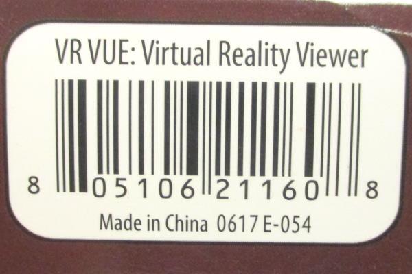 Xtreme VR Vue II Virtual Reality Viewer for 3.5" - 6" Smarphones XSX5-1008-BLK