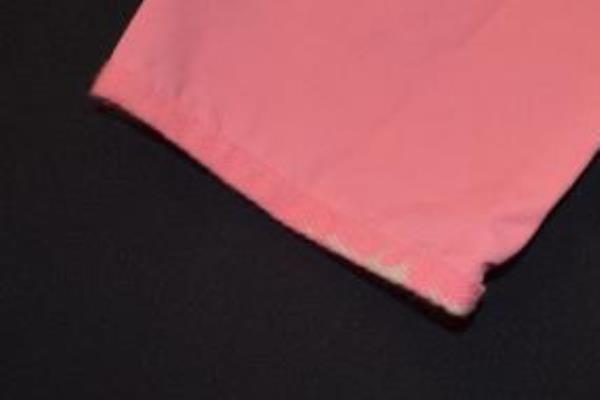 Women ERIKA Pink Jacket Size Petite Small Full Zip Hood 100% Cotton