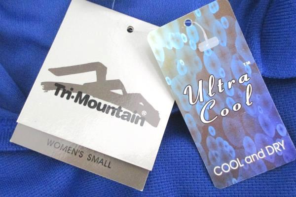 Tri Mountain Women's Performance Shirt Moisture Wicking Quick Drying Sz S NEW
