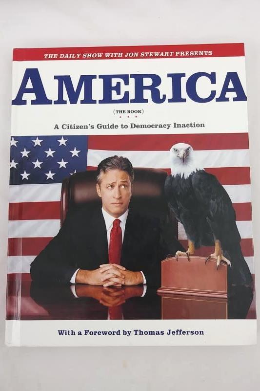 America (The Book) by Jon Stewart & The Writers of the Daily Show 2004 Hardcover