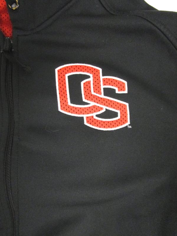 Oregon State OSU Beavers Nike Therma Fit Unisex Black Full Zip Hoodie Size S