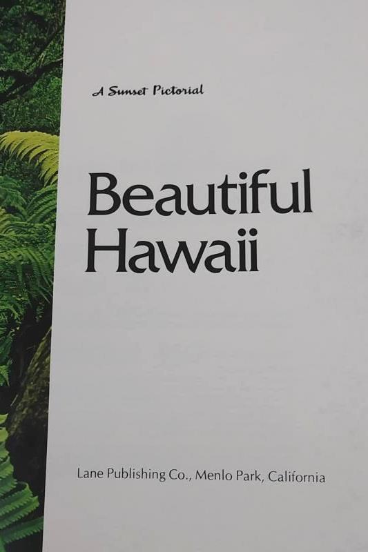 2 Pictorial Books: Sunset Beautiful Hawaii; Life Looks At America The Beautiful