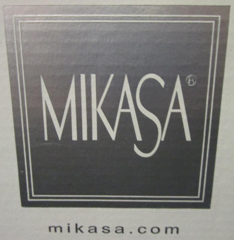 Mikasa Crystal Goblet With Engraved Design