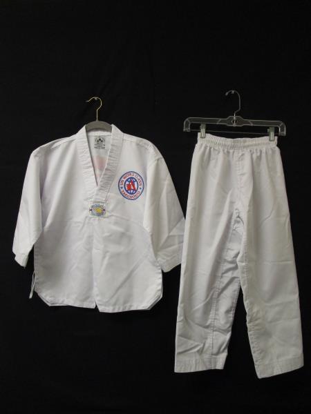 Sang Moo Sa Kids Martial Arts Uniform Set w/ White Belt Size 1