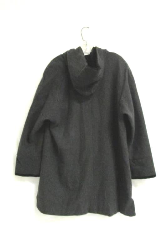 Women's Stephanie Matthews Winter Wool Coat Blazer Charcoal Size 8