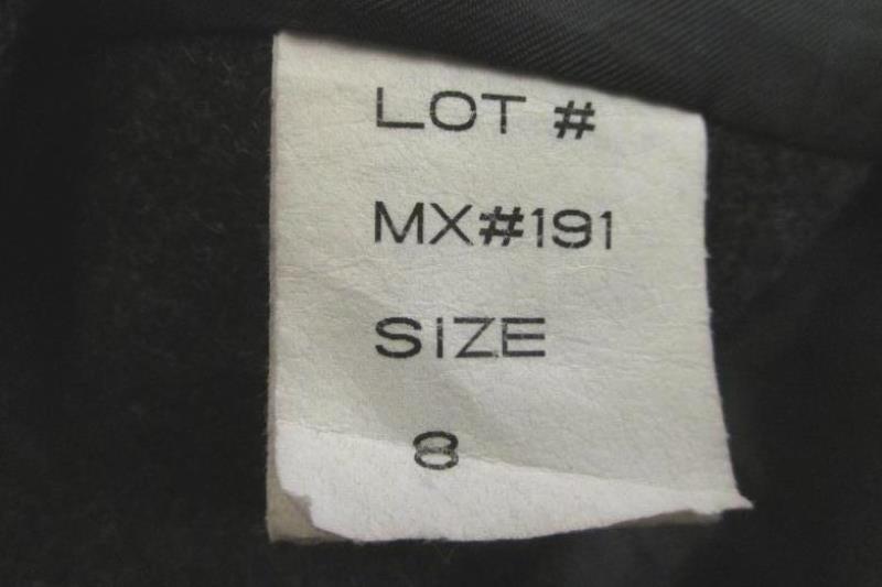 Women's Stephanie Matthews Winter Wool Coat Blazer Charcoal Size 8