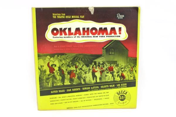 OKLAHOMA LP Original New York Production Decca DL 9017