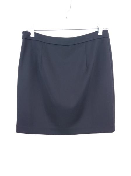 SUSANA MONACO Blue / Black Color Block JACLYN Leather Mini Pencil Skirt $194