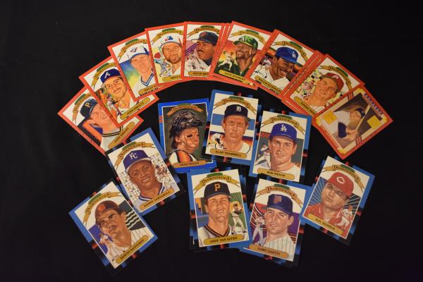 Lot Of Random 1980's 1990's DONRUSS Diamond Kings Baseball Cards
