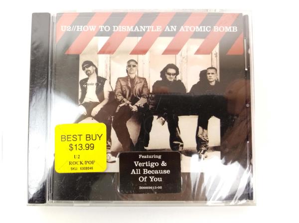 U2 // How To Dismantle An Atomic Bomb CD 2004 Universal Music NEW Sealed