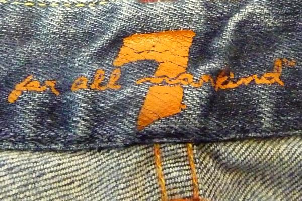 7 FOR ALL MANKIND "A" Pocket Boot Cut Jeans Medium Wash Women's Sz 27