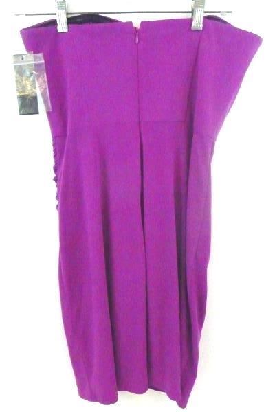 Laundry By Shelli Segal Women's Party Cocktail Dress Sugar Plum Purple SZ 2