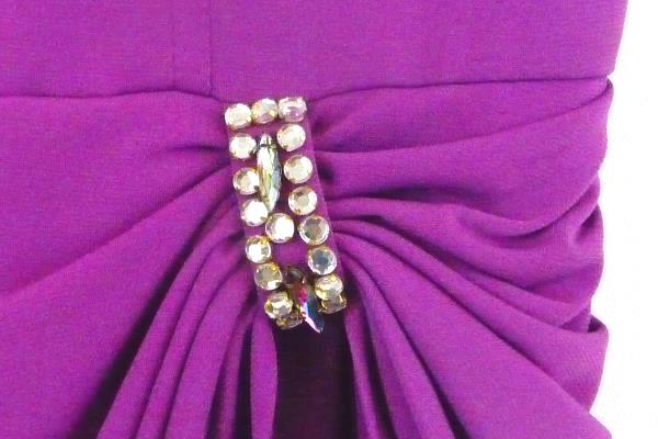 Laundry By Shelli Segal Women's Party Cocktail Dress Sugar Plum Purple SZ 2