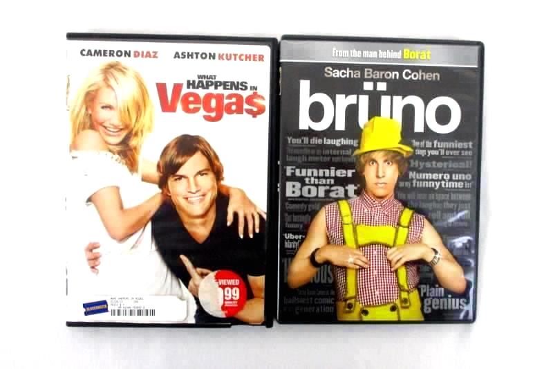 Lot Of 2 - What Happens In Vegas DVD And Bruno DVD