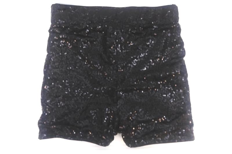 Tenth House Black Sequin Ballet Dance Shorts Trunks Size MA Medium Adult