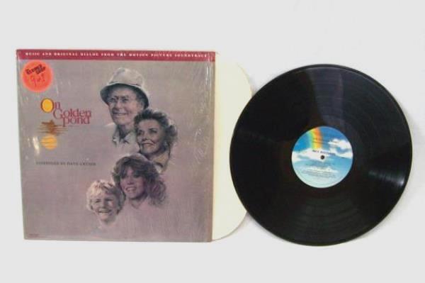 Lot of 4 Movie Music Record: Pink Panther On Golden Pond Petes Sake Flashdance